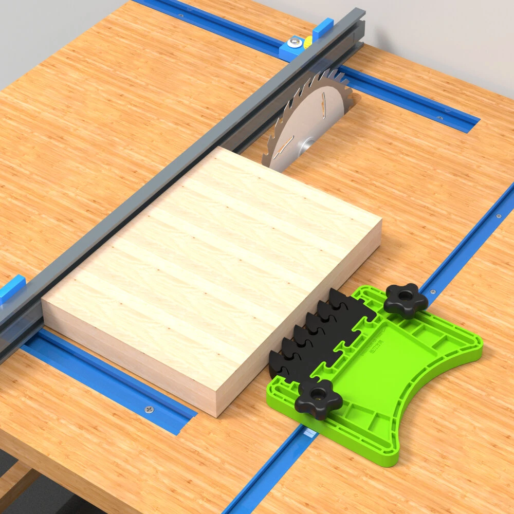 Feather Board with Friction Baffle | Stable Non-Slip Woodworking | Complete Router Table Set - Image 2