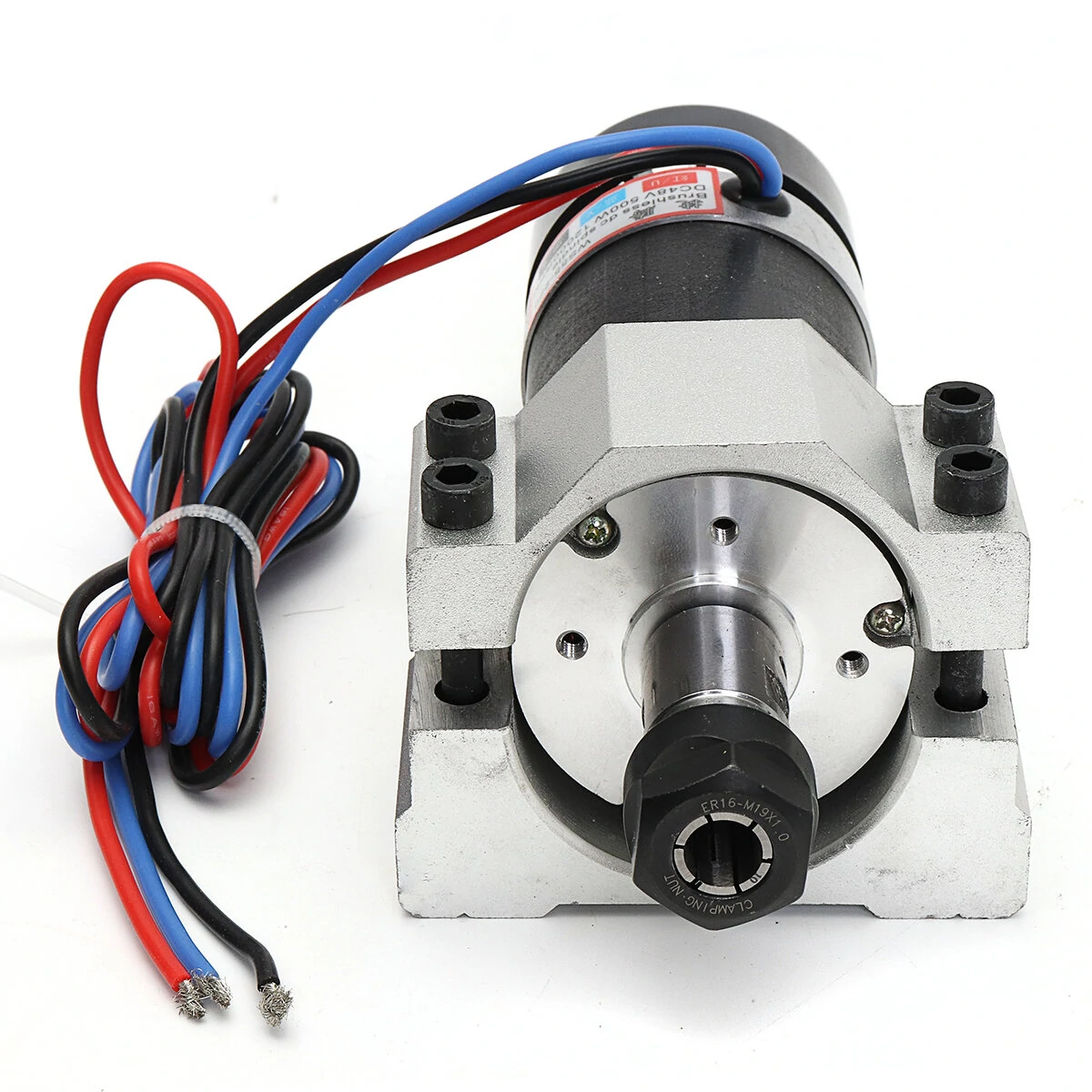 Machifit WS55-220S 500W Brushless Spindle Motor | with Driver & Clamp - Image 2