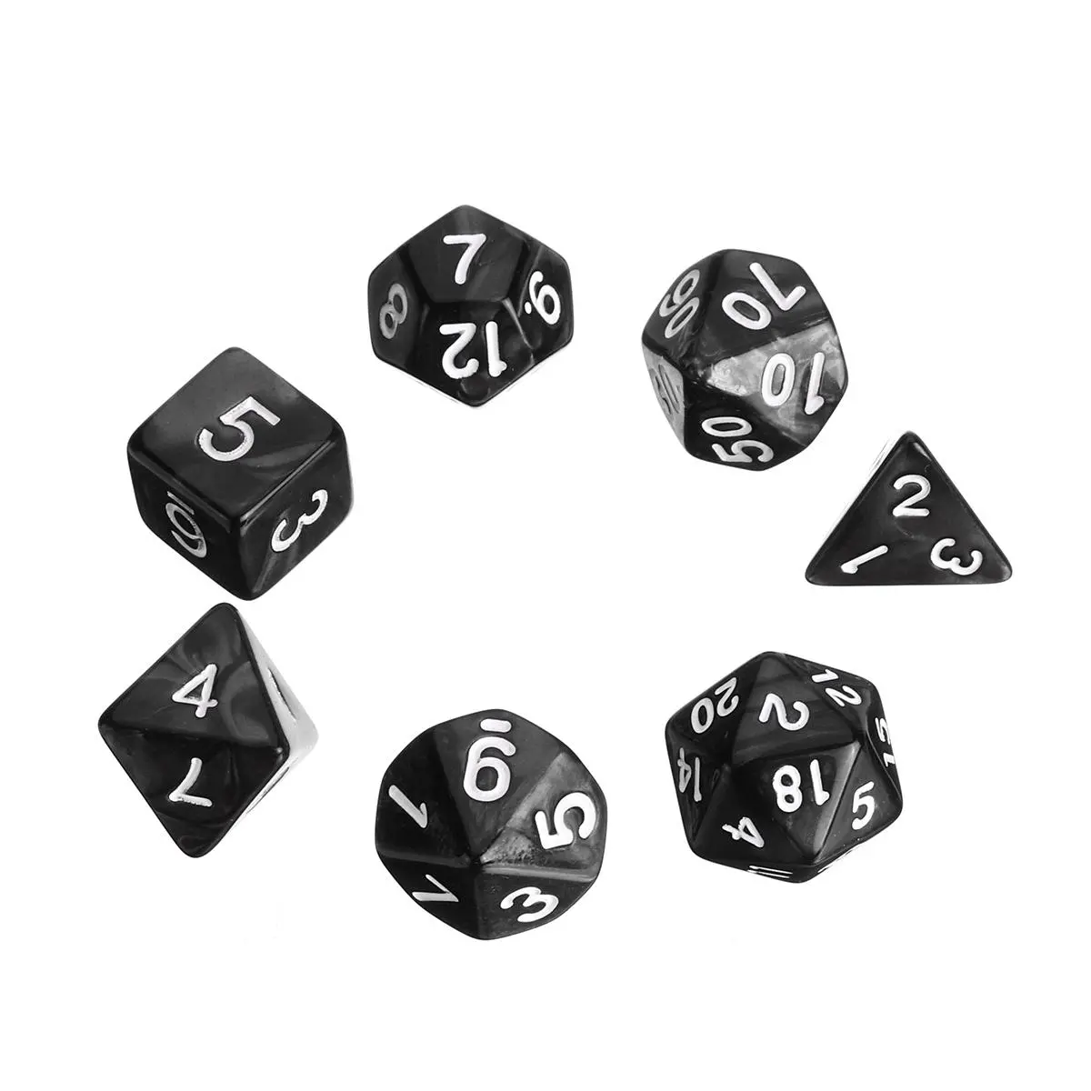 Polyhedral Dice Set Holder - Purple PU Leather Tray for RPG Dice | EDC - Image 3
