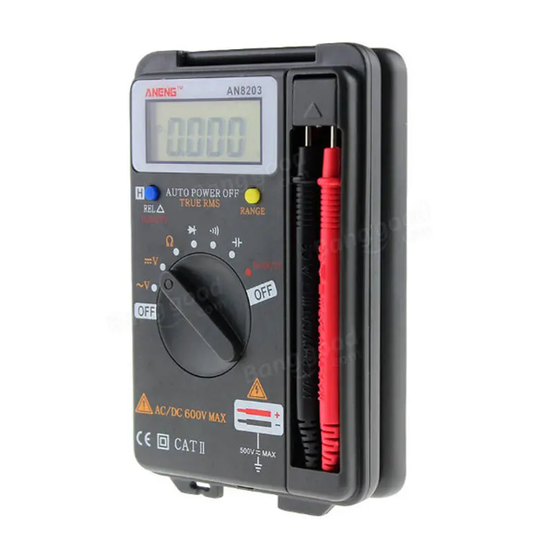 True RMS Digital Multimeter - 4000 Counts, Voltage, Resistance, Frequency - Image 4