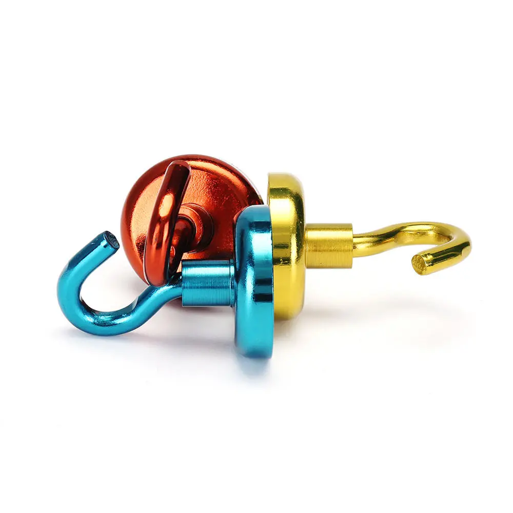 Effetool 32mm 34KG Magnetic Hook Holder | Neodymium Magnet - Red/Yellow/Blue - Image 4