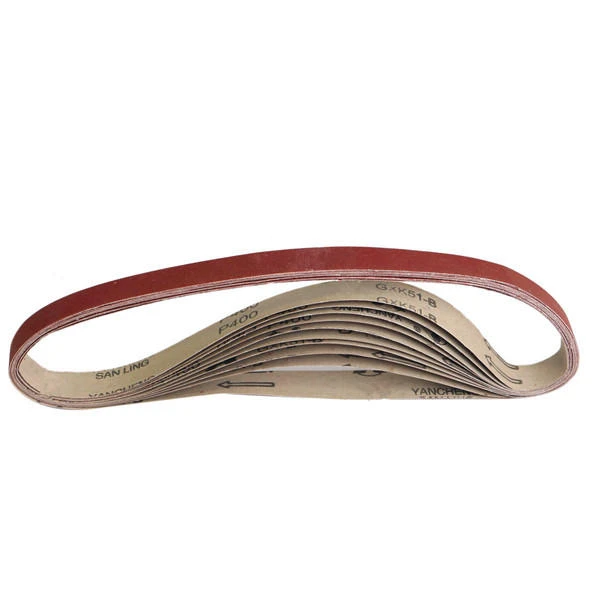 10pcs 760x25mm 400 Grit Sanding Belts Abrasive Sandpaper - Image 5