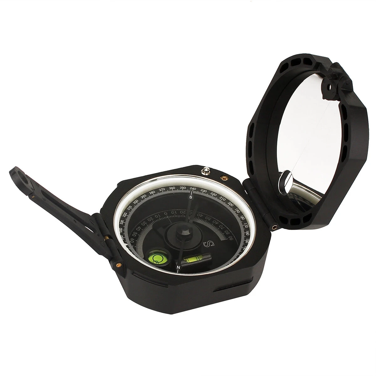 SVBONY Pocket Transit Lensatic Compass - Waterproof for Hiking, Camping & Survival - Image 3