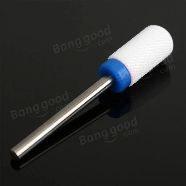 Ceramic Round White Nail Drill Bit - 2.3mm Electric Grinding Machine Head - Image 5