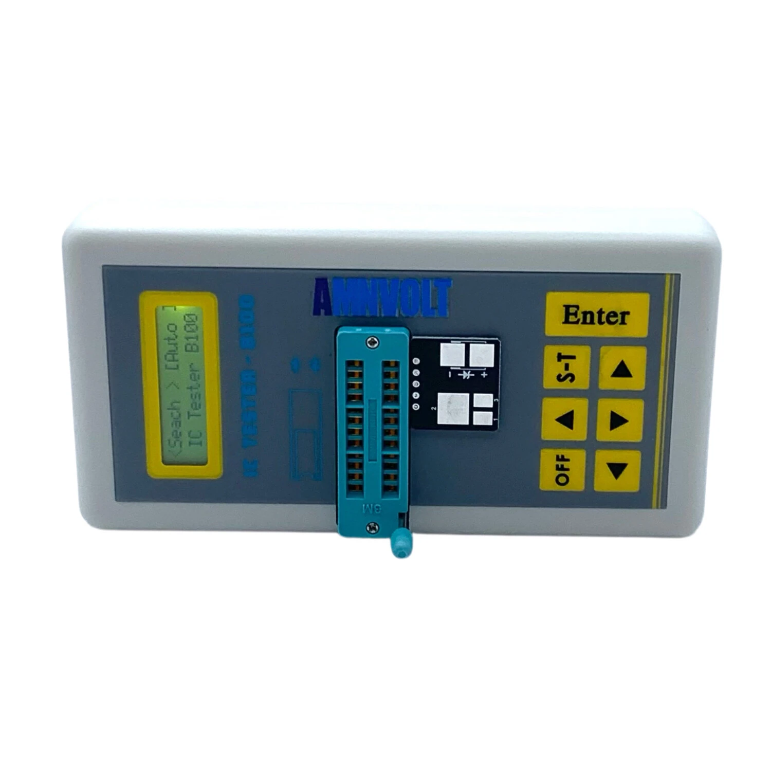 B100 IC Transistor Capacitor Tester | Auto Mode 1300 Chip Models | 5V/3.3V - Image 4