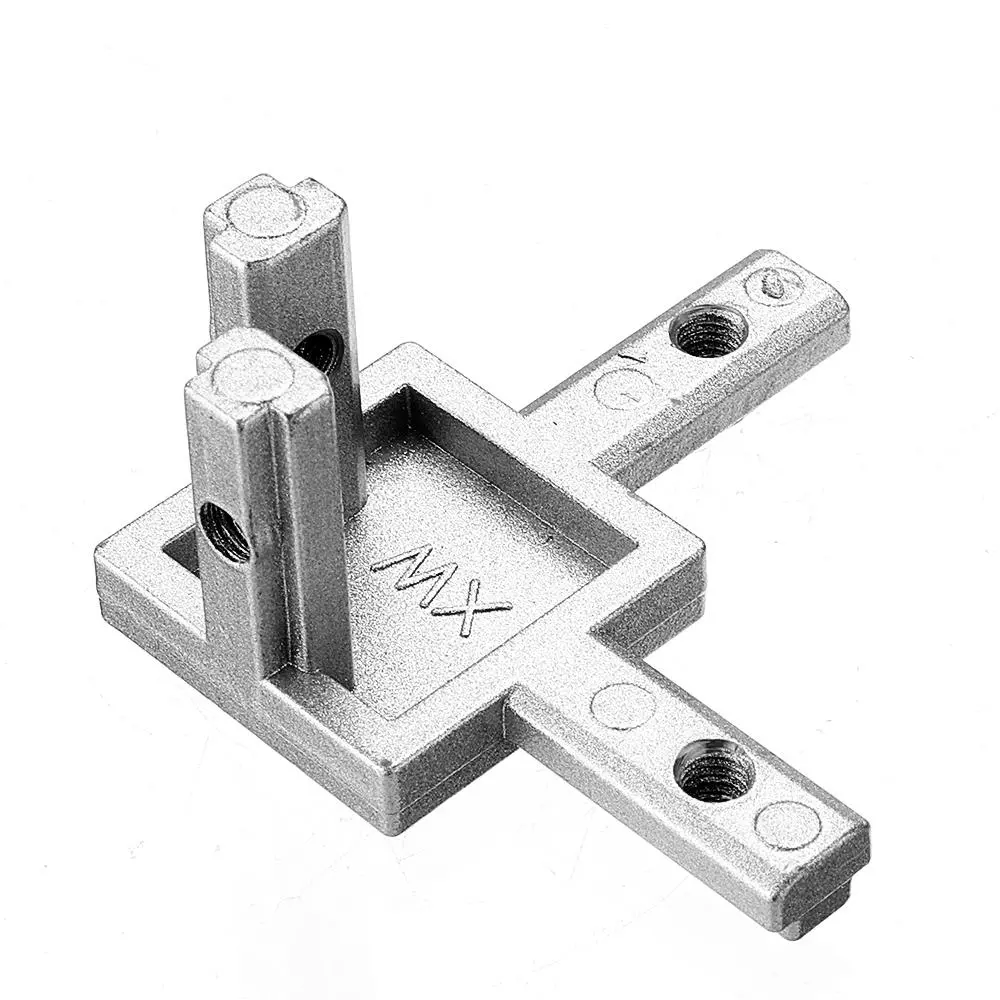 Machifit 3-Way Inside Corner Connector | 90 Degree Bracket for 3030 T-Slot Extrusions - Image 2