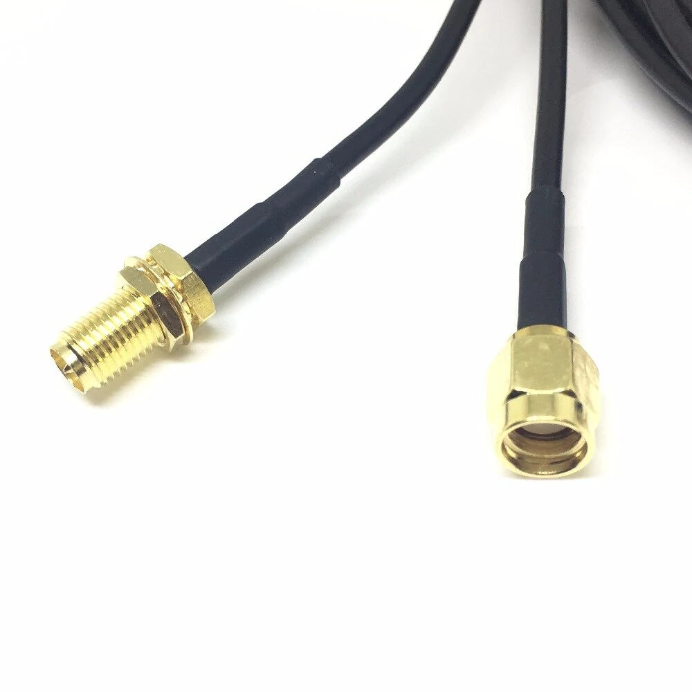 3M Wi-Fi Antenna Extension Cable | RP-SMA for Router & WAN | 3ft - Image 4