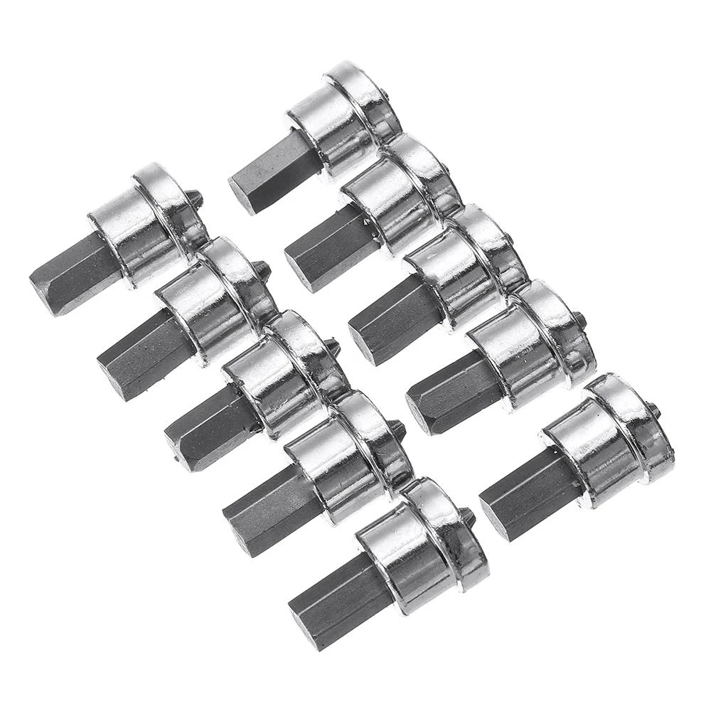 10pcs 25mm Plasterboard Screwdriver Bits | Stop Screws for Drywall & Wood - Image 3