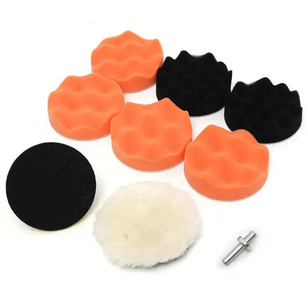 Meguiar's 9-Piece 4-Inch Polishing Pad Kit - For Car Buffers & Polishers - Image 3