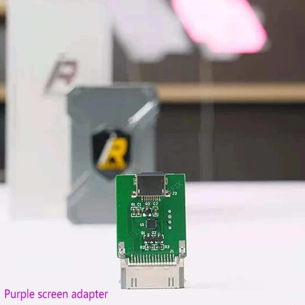 Purple Screen Adapter for IRepair P10 Magico Diag Tool | iPad 2/3 Hard Disk SN Reader - Image 2