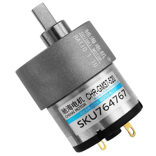 CHIHAI MOTOR 12V 730rpm DC Gear Motor | High Torque for Sweeper - Image 5