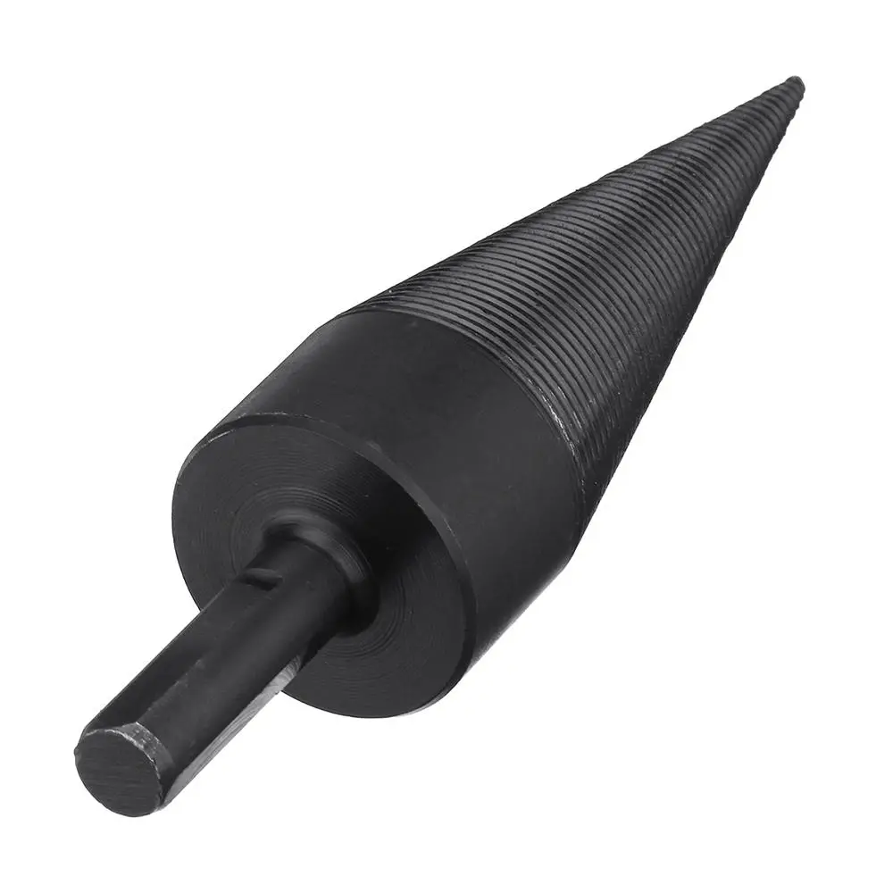 Drillpro 38/42/45mm Firewood Splitter Drill Bit | Triangle Shank for Electric Drill - Image 5