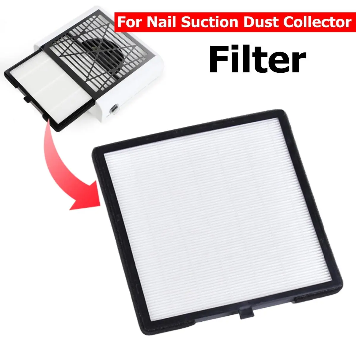 60W Nail Dust Collector Air Filter | Vacuum Suction for Manicure Tools - Image 4