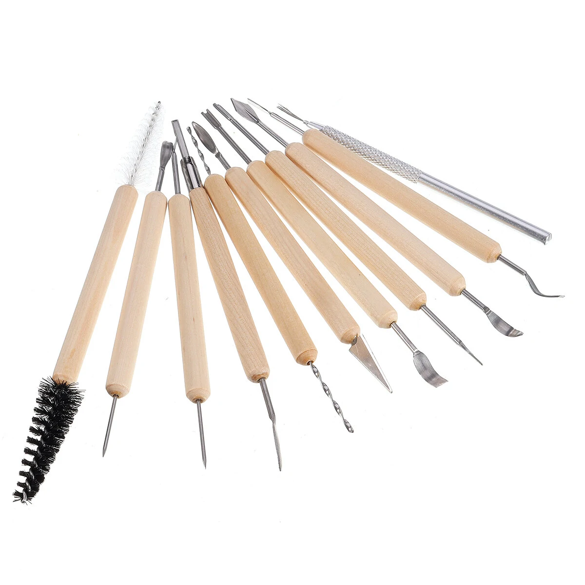 Wood Carving Knife Set - 11Pcs Hand Tools for DIY Woodworking & Detailed Cuts - Image 2