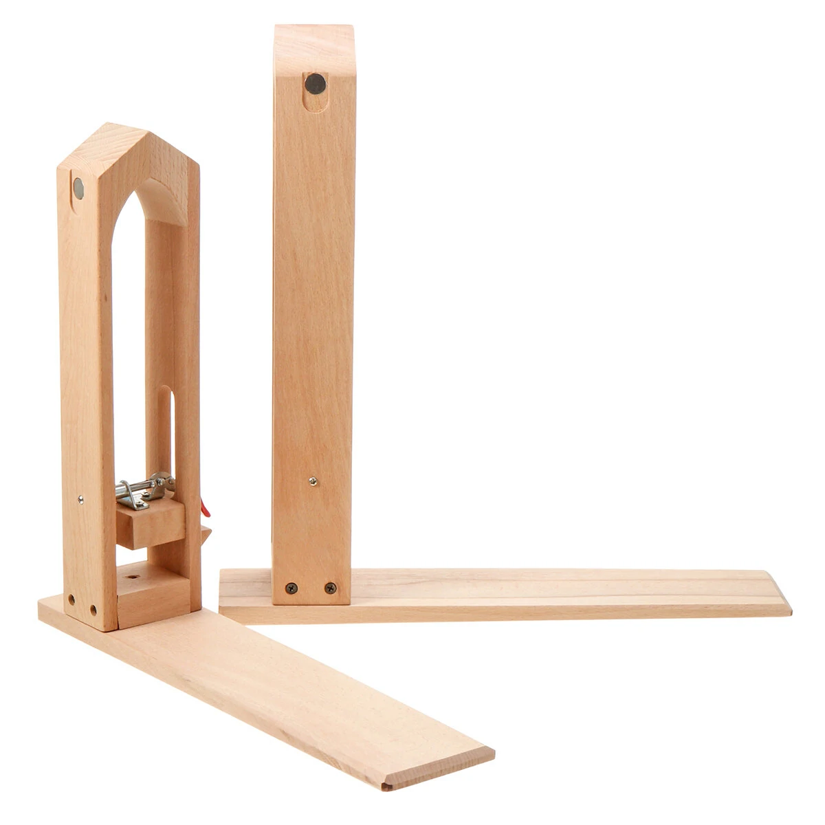 Leather Craft Sew Wooden Clip Stamp Stitching Tool | Hand Adjustable Clamp DIY - Image 2