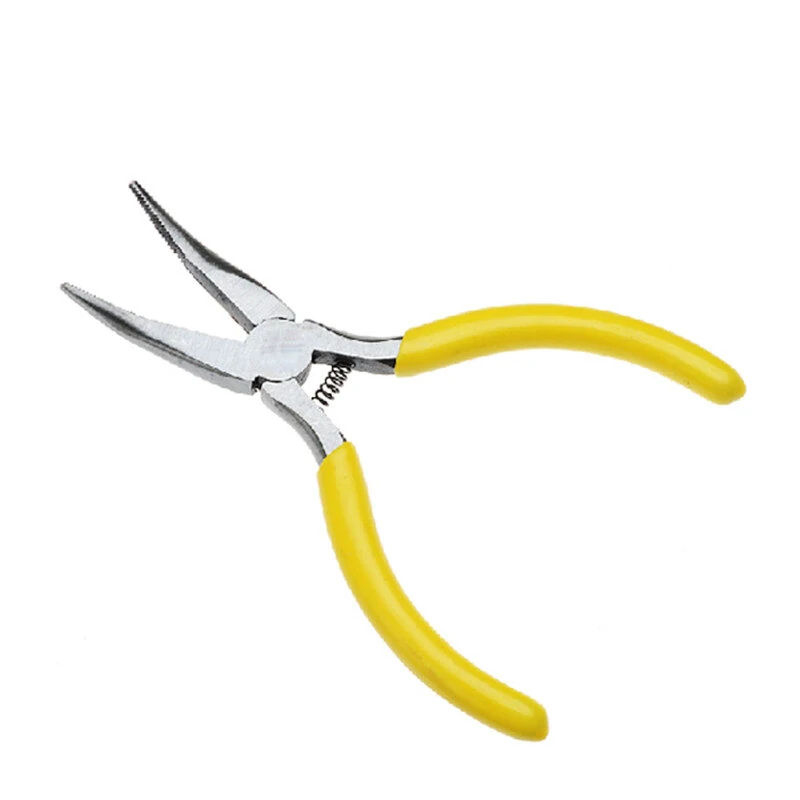 BOSI 5 High Carbon Steel Curved Mini Pliers BS190586 - Precision Grip Tool - Image 5