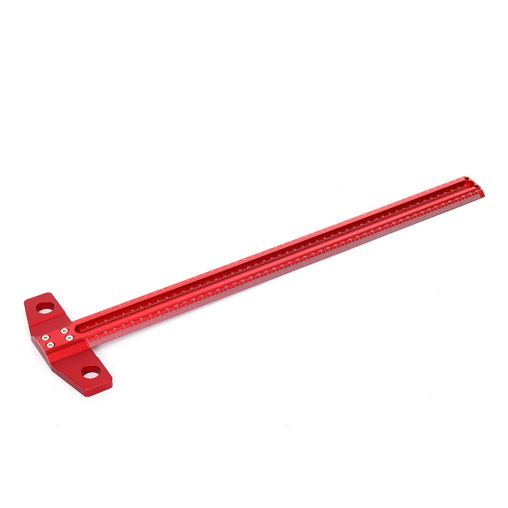 VEIKO T-Type Ruler Marking Gauge - 300/400/500/600mm Aluminum Alloy Woodworking Scriber - Image 3