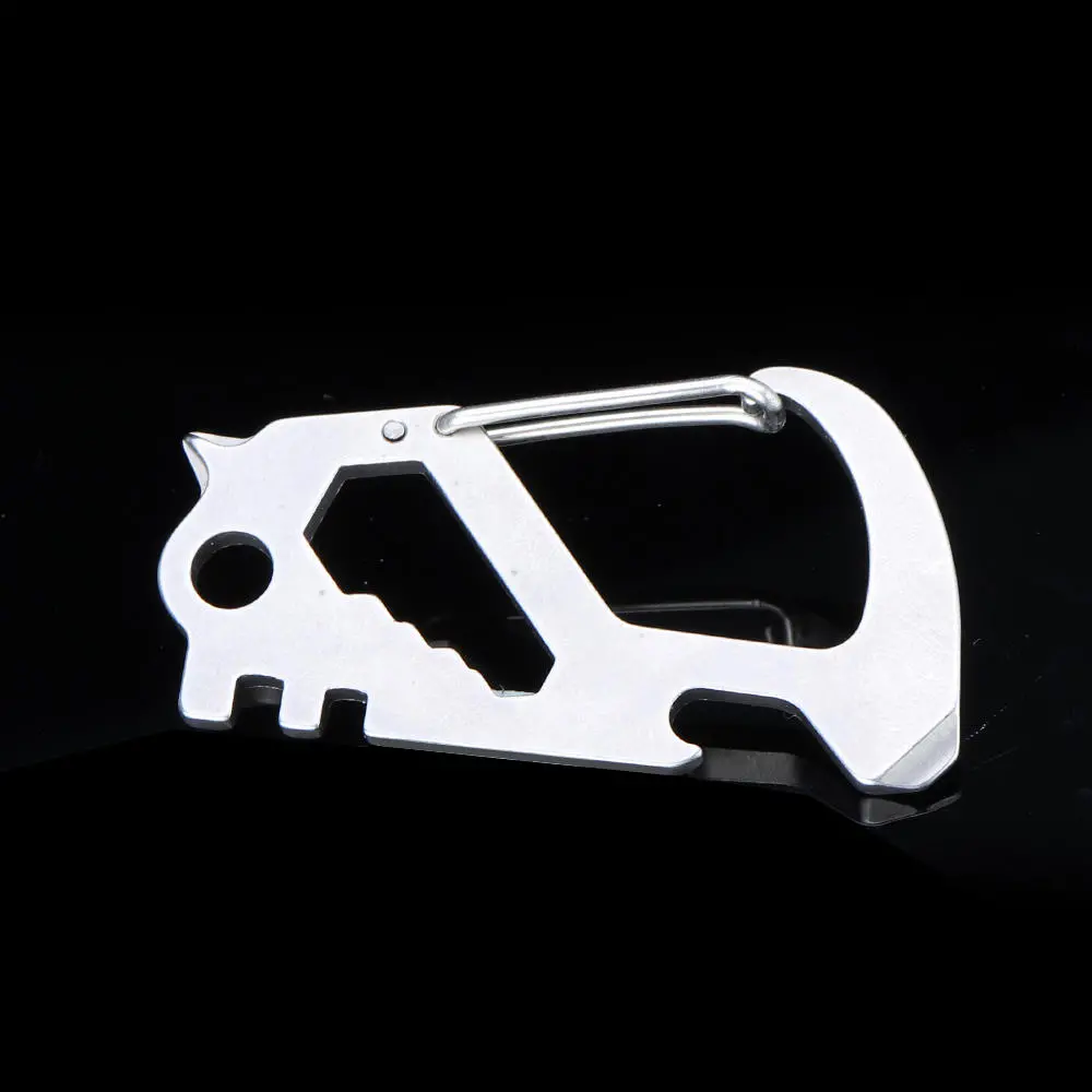 SANRENMU Multifunctional Keychain Tool | 12-in-1 Carabiner for Men & Women - Image 3