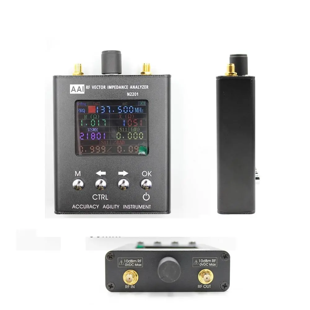 N1201SA Antenna Analyzer | 137.5-2700MHz | High Accuracy SWR & Impedance Meter - Image 3