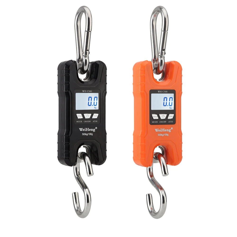 WH-C500 High Precision 500kg/100g Hunting Scale | Portable Digital Crane Scale - Image 3