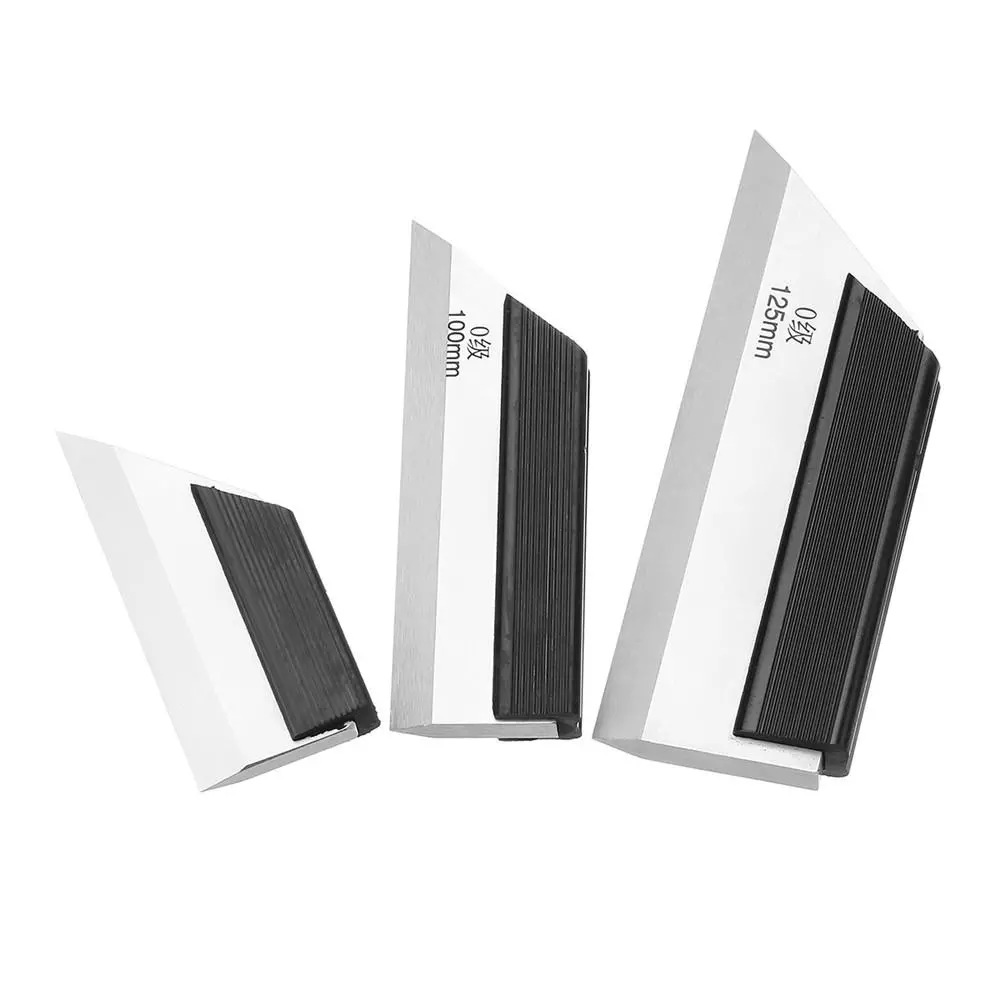 Drillpro Precision Edge Ruler - 75/100/125mm Engineer Straight Ruler for Flat Measuring - Image 2