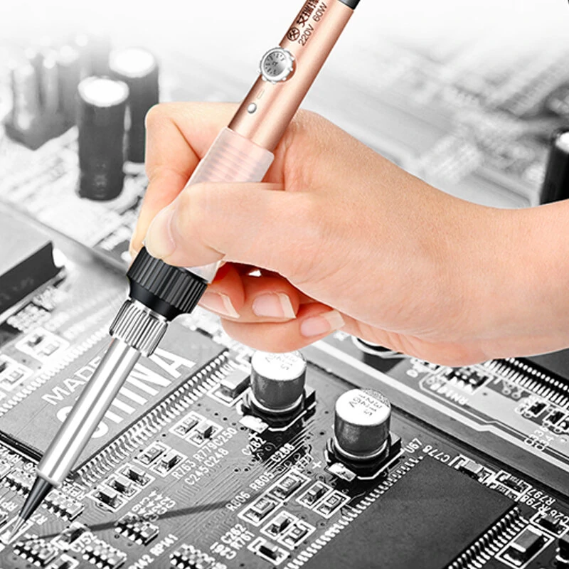 Luotie Constant Temperature Electric Iron Set - Adjustable Industrial Grade Welding Pen - Image 4