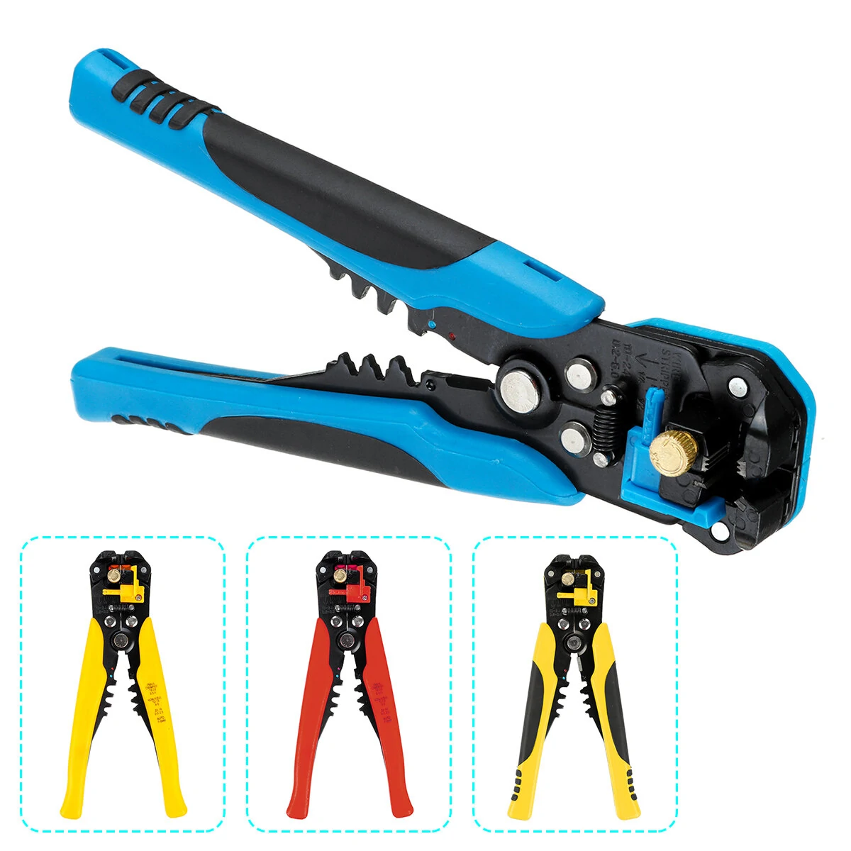 Self-Adjusting Wire Stripper Tool | Cutter, Crimper & Terminal Pliers - Image 2
