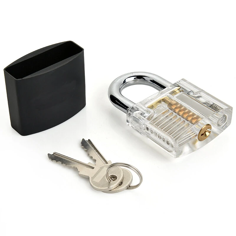 Lock Pick Set with Practice Lock & Tension Wrench - Locksmith Hand Tools - Image 2