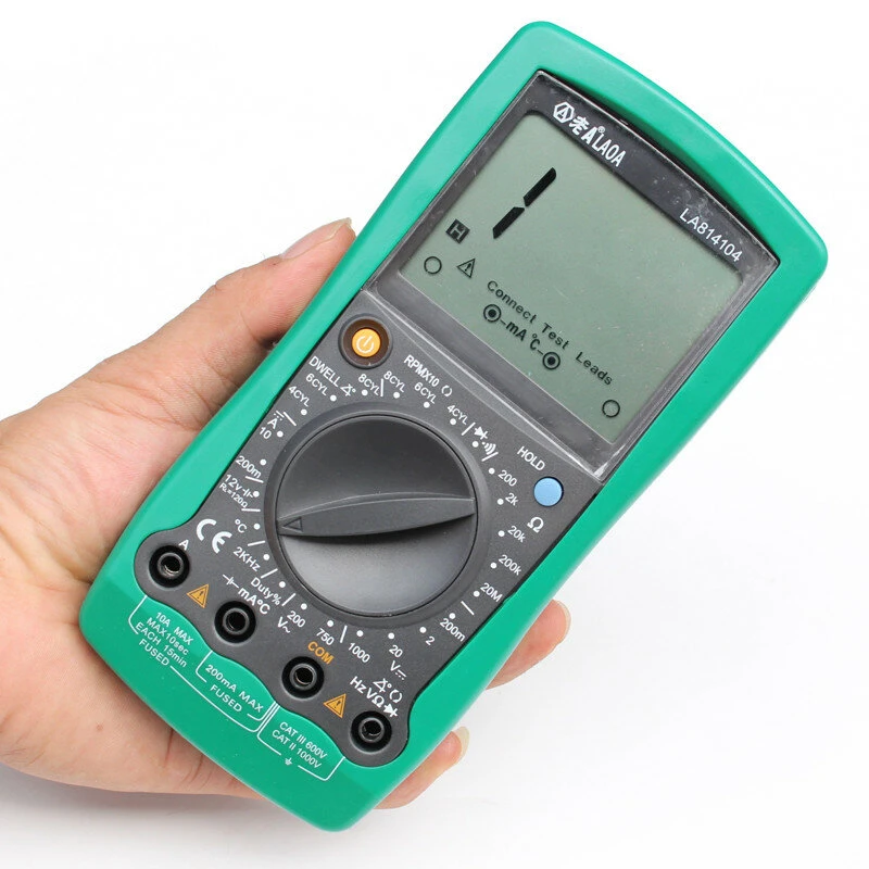 LAOA LA814104 Professional Digital Multimeter - Auto Repair & Car Testing - Image 2