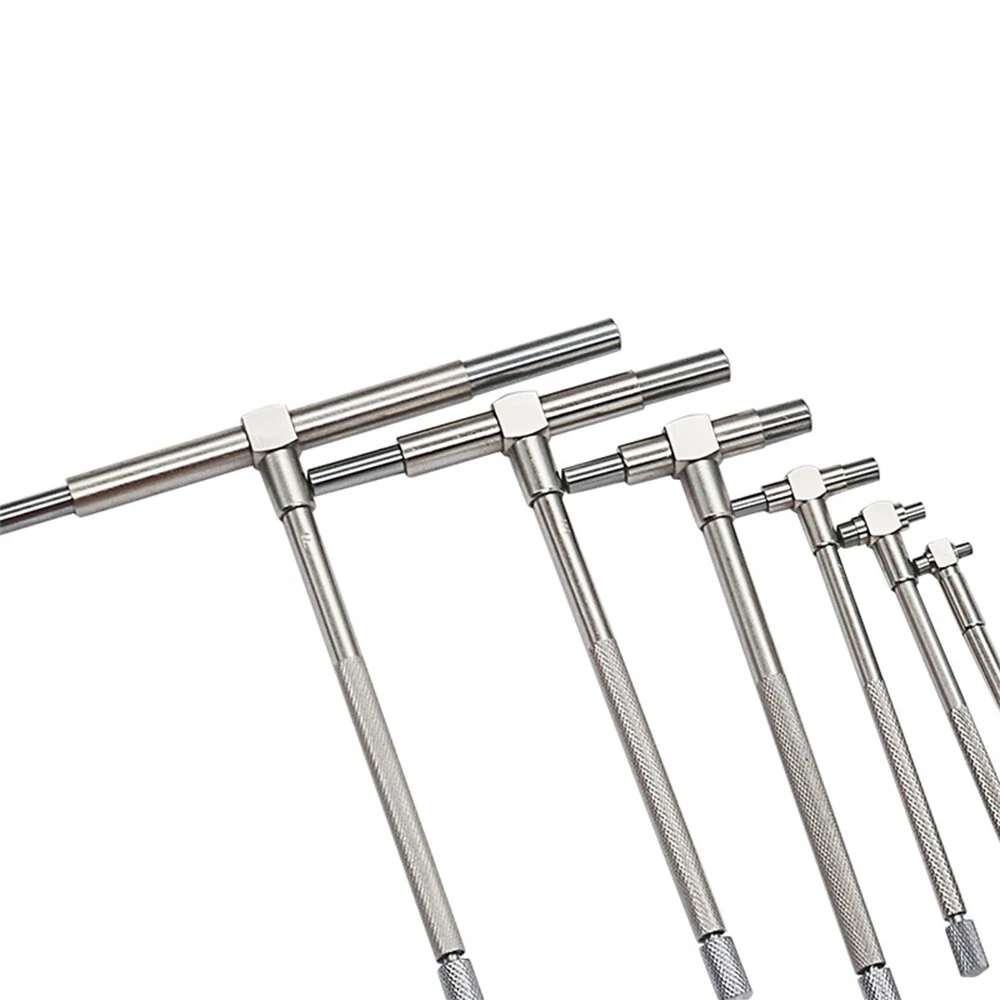 Telescopic Bore Gauge Set 6PCS 8-150mm | Internal T-Bore Hole Micrometer - Image 3