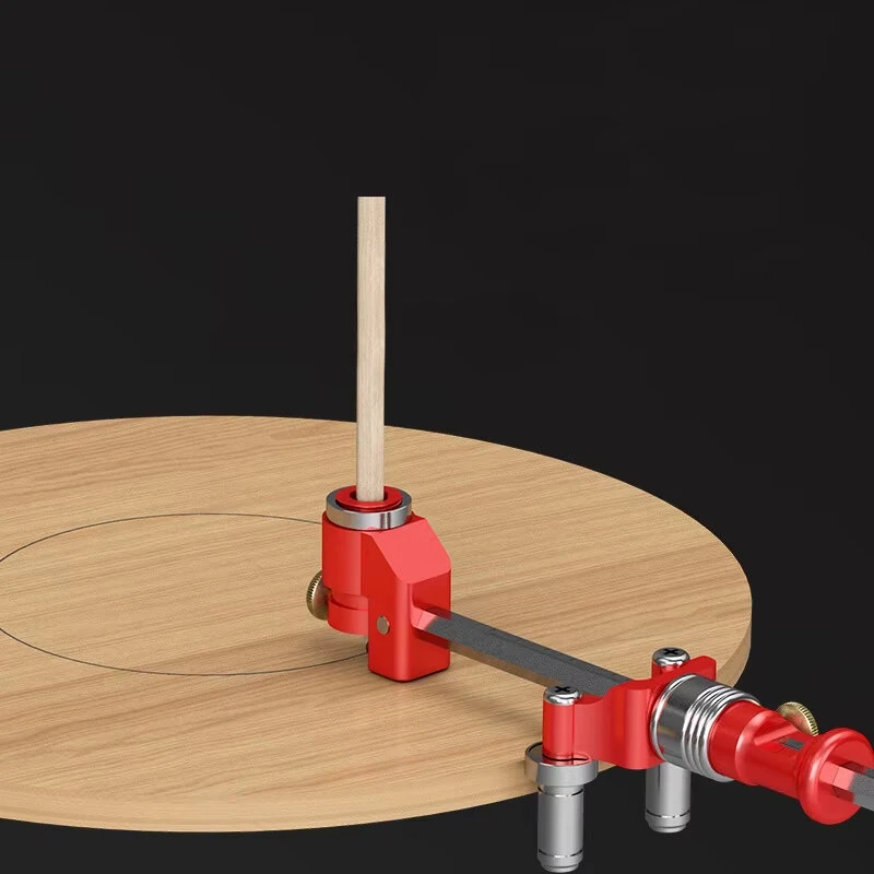 Wheel Marking Gauge - Adjustable Scriber & Center Finder | Aluminum Alloy & Stainless Steel | Precision Woodworking Tool - Image 3