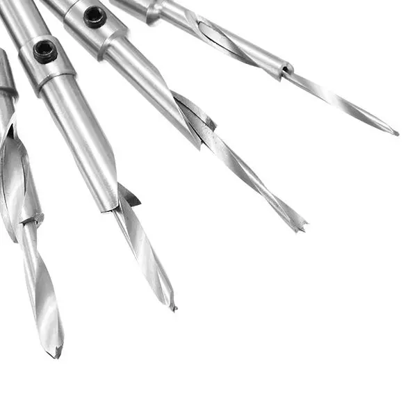 HSS Salad Drill Bit - 3/4/5/6mm Sizes | 10mm Shank for Woodworking - Image 4
