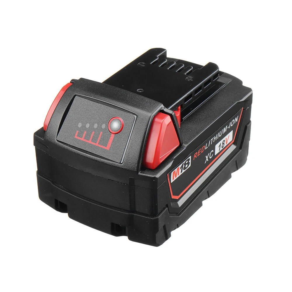 2Pcs 18V Milwaukee M18 Battery Replacement - 3.0Ah to 6.0Ah Compatible - Image 3