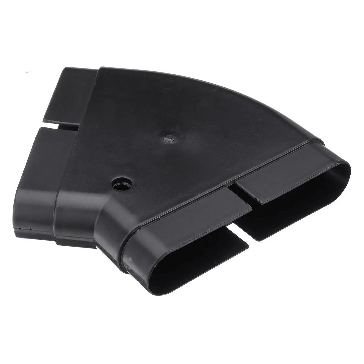 PVC Ventilation Tube - 45° Flat Bent Connector 132x30mm | Environmental Protection - Image 3