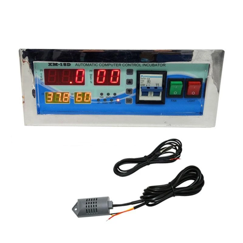 XM-18D Automatic Poultry Incubator - Temperature & Humidity Controller - Image 2
