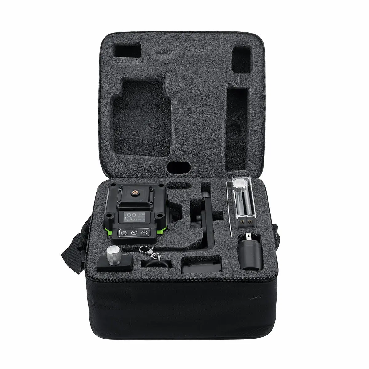 12 Blue Lines Laser Level | 360 Degree Rotary Horizontal & Vertical Cross with Base - Image 5
