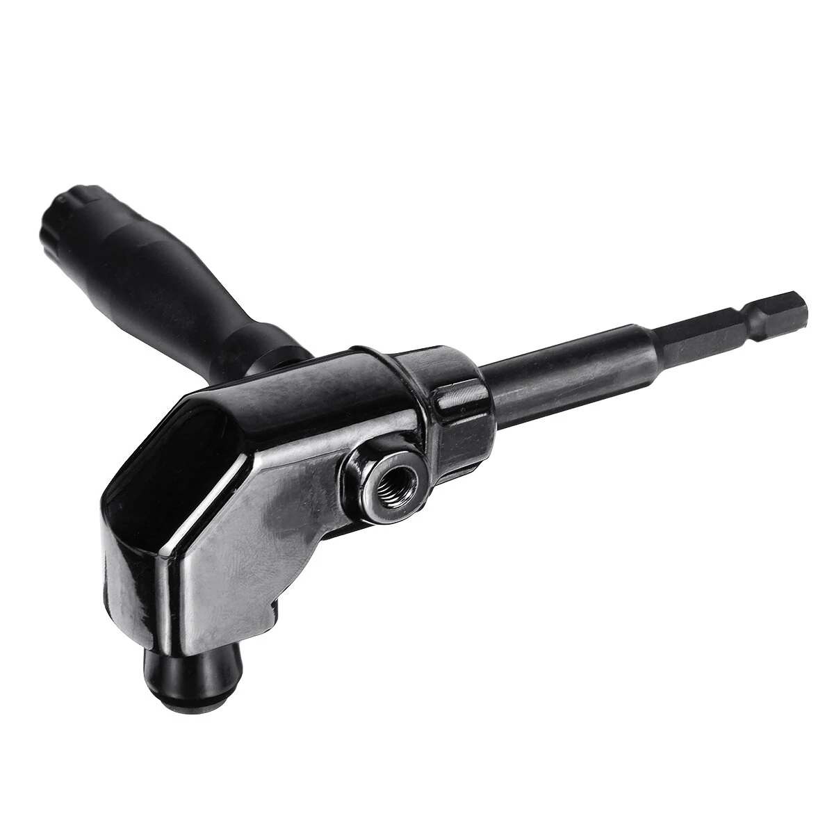 90 Degree Self-Lock Right Angle Screwdriver Holder | Electric Drill Attachment - Image 3