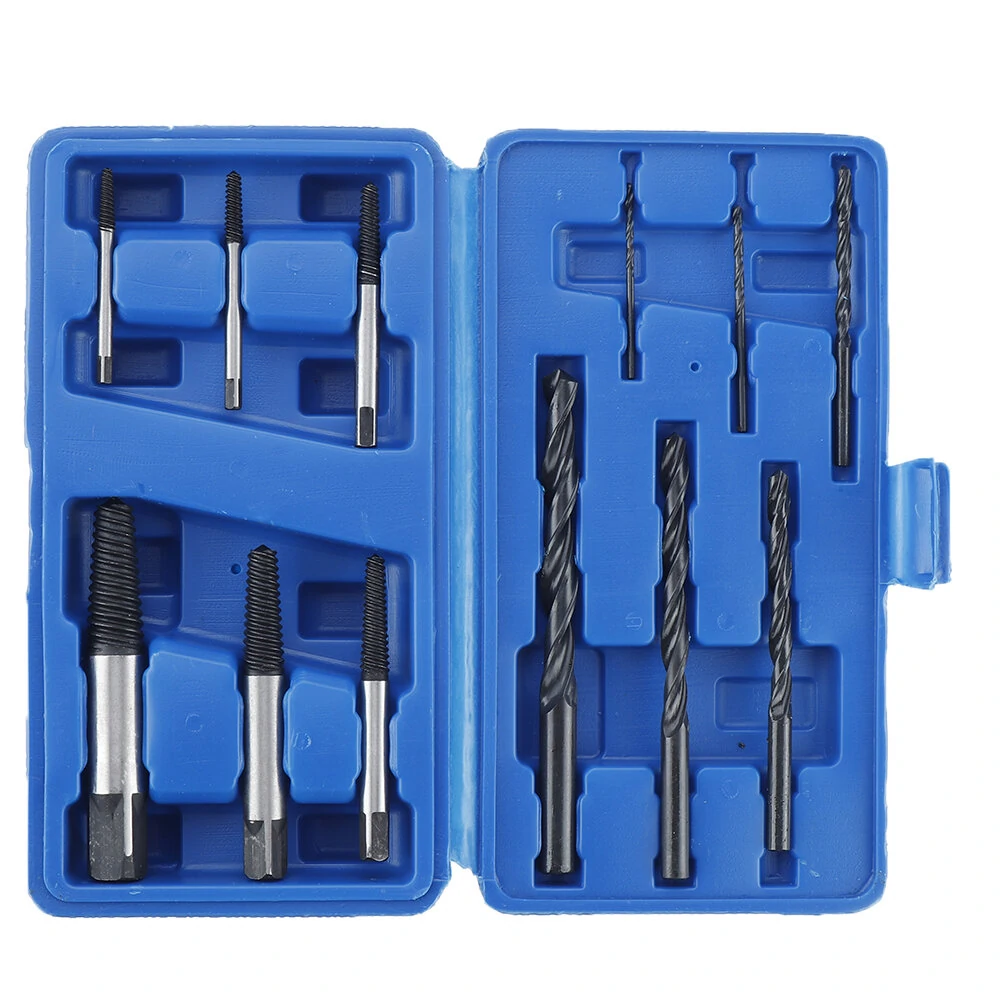 Drillpro 12Pcs Damaged Screw Extractor Kit | Bolt Stud Removal Set with Case - Image 2