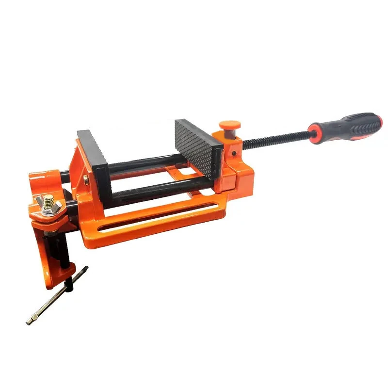 Quick-Release 90mm Drill Press Vice | High Carbon Steel & Soft Grip Handle - Image 2