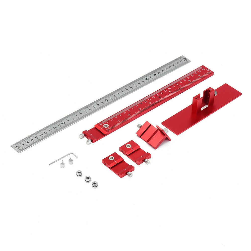 ENJOYWOOD Cabinet Hardware Jig - 5mm Drill Guide for Metric/Inch Handles - Image 3
