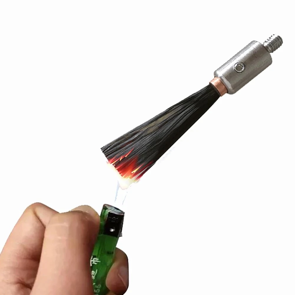 M6 M8 M10 Polishing Brush Head for Stainless Steel Weld Bead Processor | 1 Connector & 10 Heads - Image 5