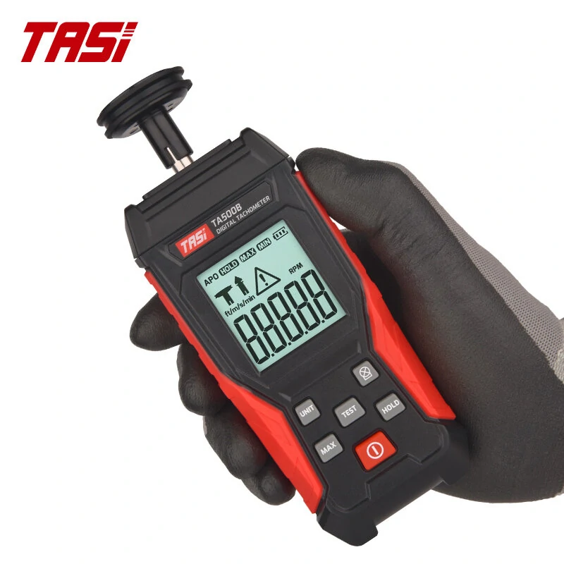 Anson TA500C Professional Laser Tachometer - Digital Contact Speedometer | Fast & Accurate - Image 4