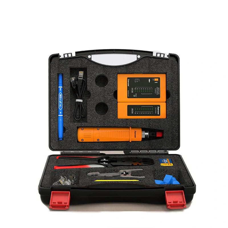 AMPCOM Network Cable Pliers Set - 8P6P Crimping Tool with Cable Tester - Image 4