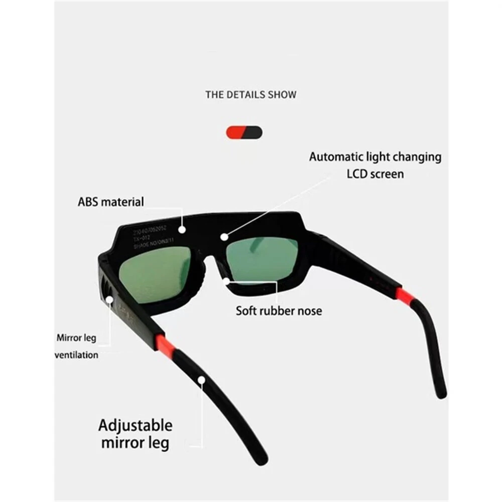 Auto Darkening Welding Mask - Anti-Glare Eye Protection Goggles - Image 5