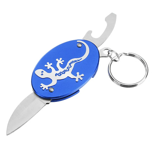 EDC Mini Folding Pocket Cutter - Keychain Tool for Outdoor Survival & Camping - Image 5