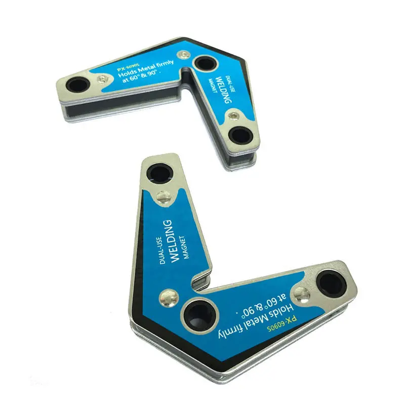 2Pcs Welding Magnet Holder - 60/90 Degree Corner Locator & Clamp - Image 2
