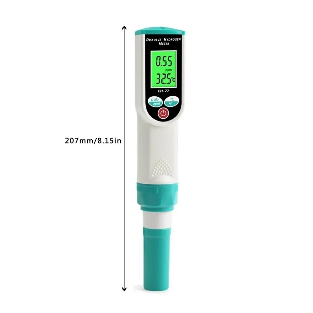 FH-77 Digital Hydrogen Water Tester | 0-1999 PPB & 0-1.99 PPM | ATC for Drinking Water - Image 5