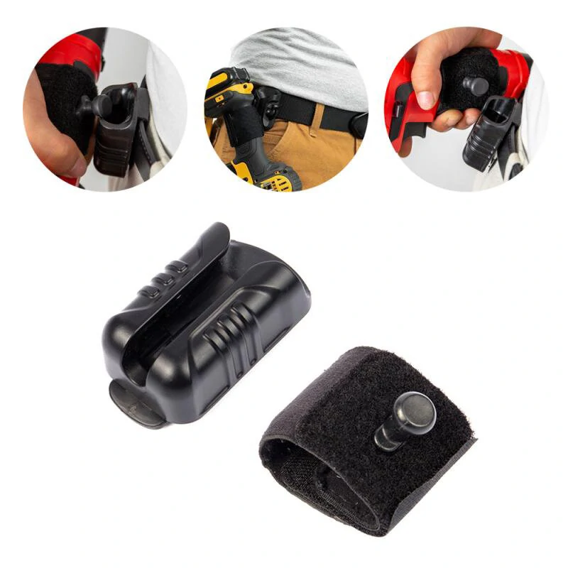 Wearable Waist Pack Tool Bag - Heavy-Duty Electric Drill Holster with Belt for Travel & Fishing - Image 4