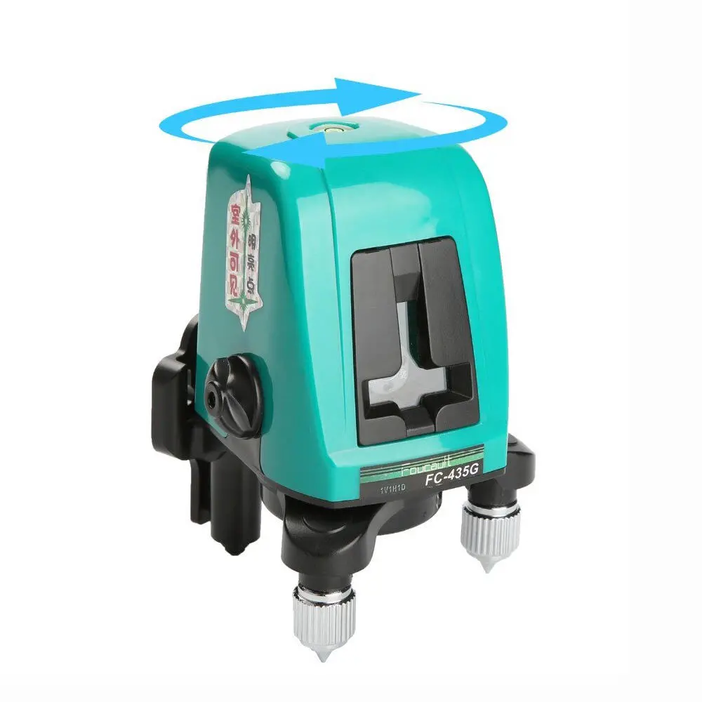 Foucault FC-435G Self-Leveling Green Laser Level | 360° Distance Meter - Image 2