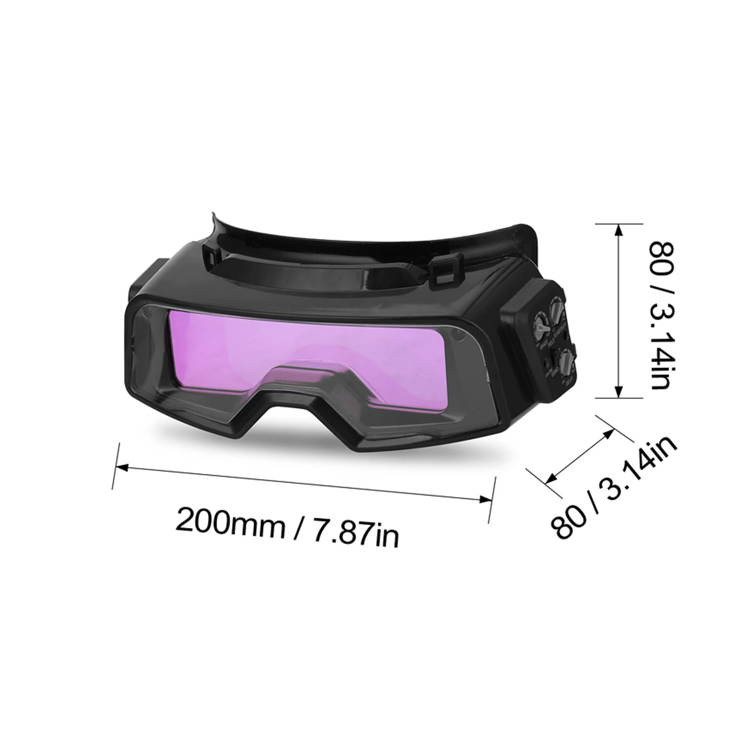 Auto Darkening Welding Goggles for TIG MIG MMA | Professional Welding Glasses & Utility Tool - Image 2